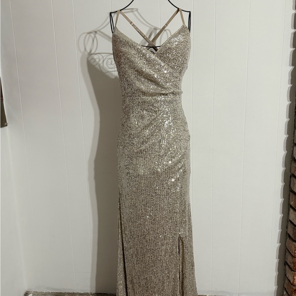 Prom Sequin Evening Gown